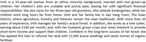 Vinh detail